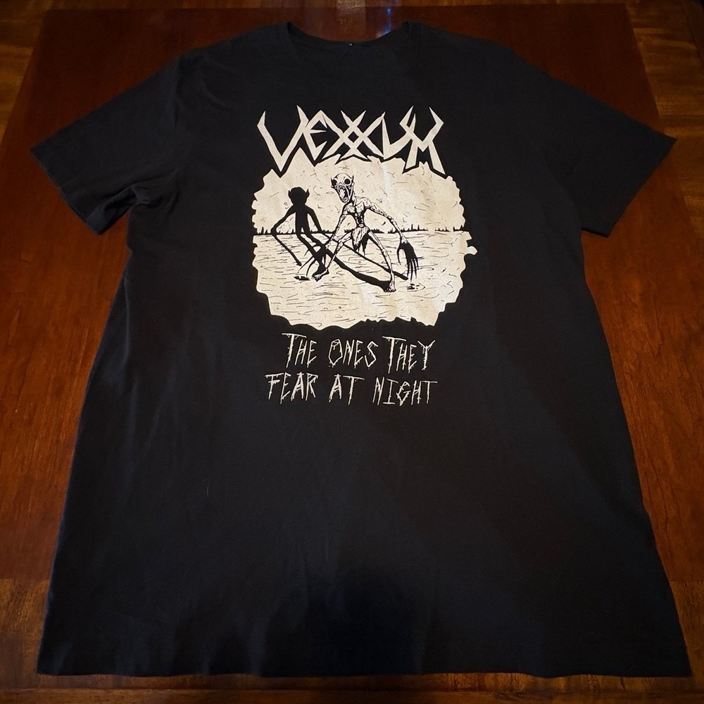 Venom The Ones They Fear At Night Black Metal Graphic Tee Shirt